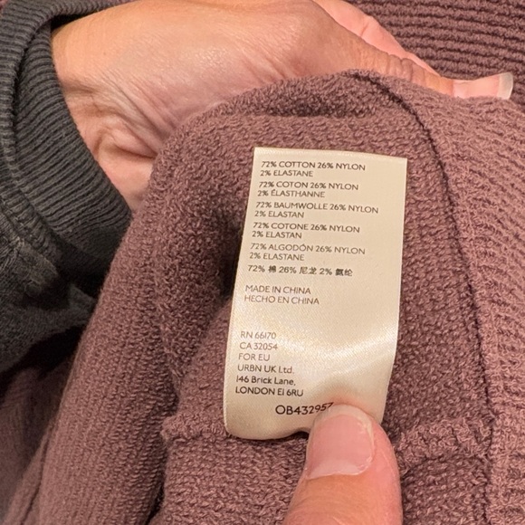 Free People Ottoman Slouchy Tunic Dusty Rose Cowl Neck Sweater - Picture 4 of 4